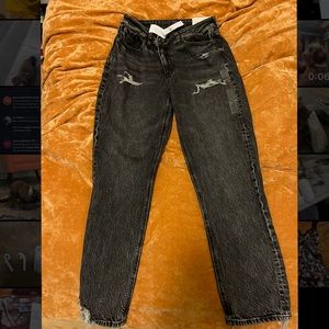 American Eagle Crossover Waist Mom Jeans NWT